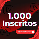 1.000 Inscrito no Youtube