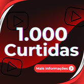 1.000 Curtidas para Youtube