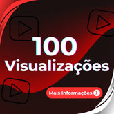 100 Visualizações para Youtube