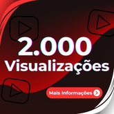 2.000 Visualizações para Youtube