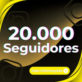 20,000 Seguidores Brasileiros (INSTAGRAM)