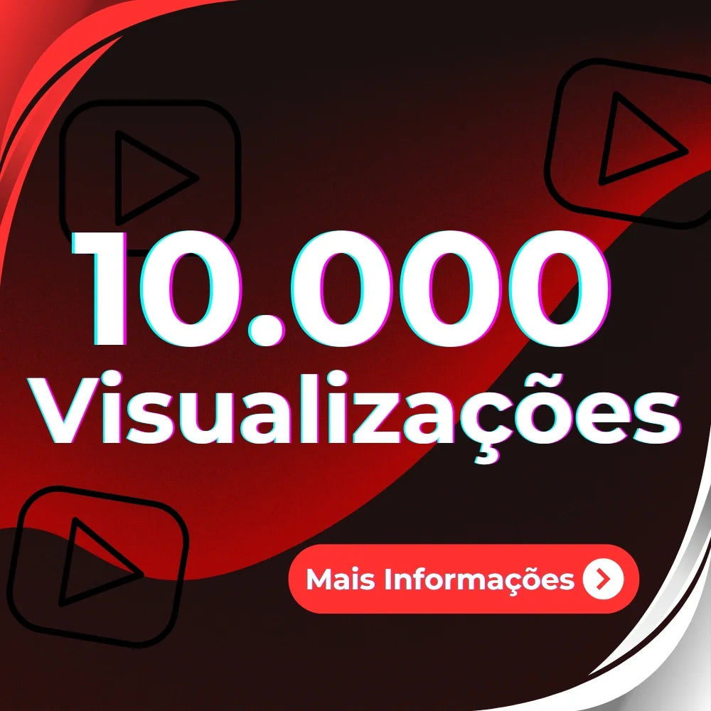 10.000 Visualizações para Youtube