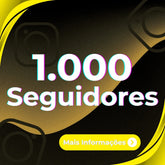 1000 Seguidores Brasileiros (INSTAGRAM)