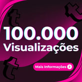 100.000 VISUALIZAÇÕES TIKTOK